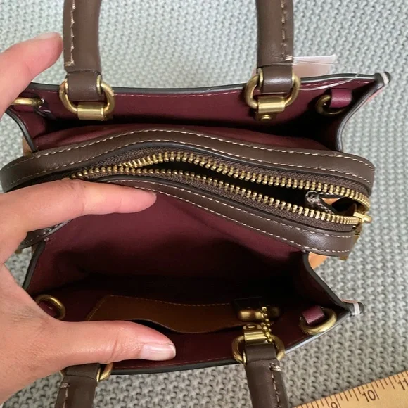 Coach Rogue 17 Colorblock NWT - Picture 8 of 15